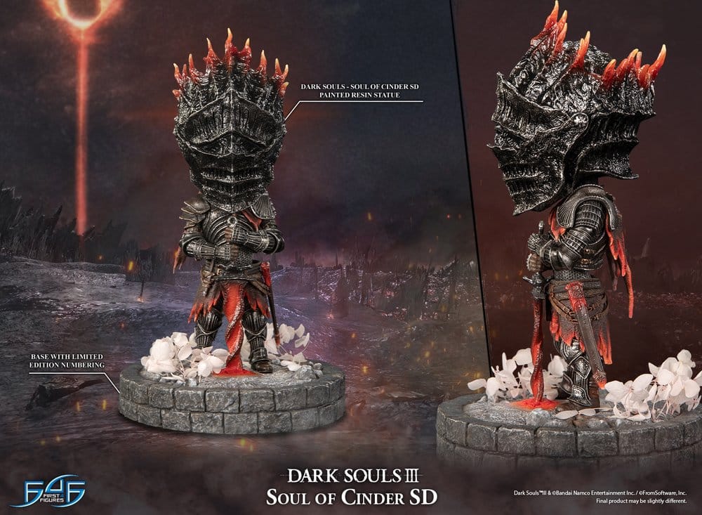 Dark Souls III Resin Statue Soul of Cinder SD 22 cm