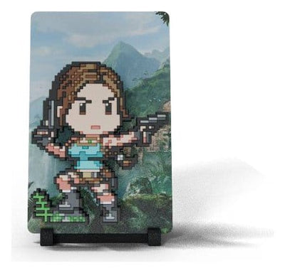 Tomb Raider FiGGYZ Magnet Collectible 30th Anniversary Lara Croft 11 cm