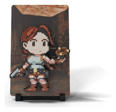 Tomb Raider FiGGYZ Magnet Collectible Lara Croft Holding Scion 11 cm