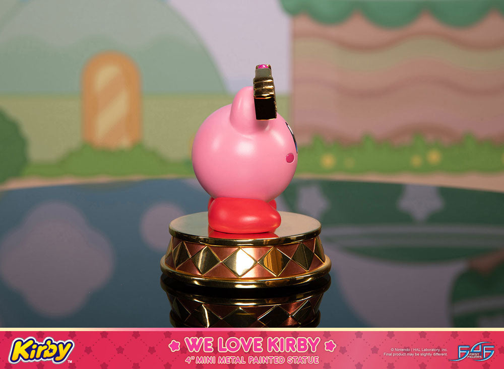 Kirby DieCast Statue We Love Kirby 10 cm