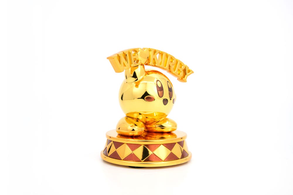 Kirby DieCast Statue We Love Kirby Gold Edition 10 cm