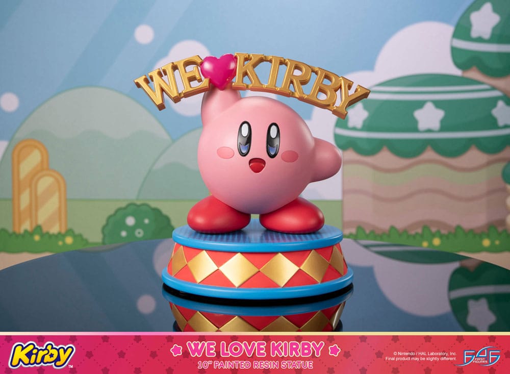 Kirby Statue We Love Kirby 24 cm