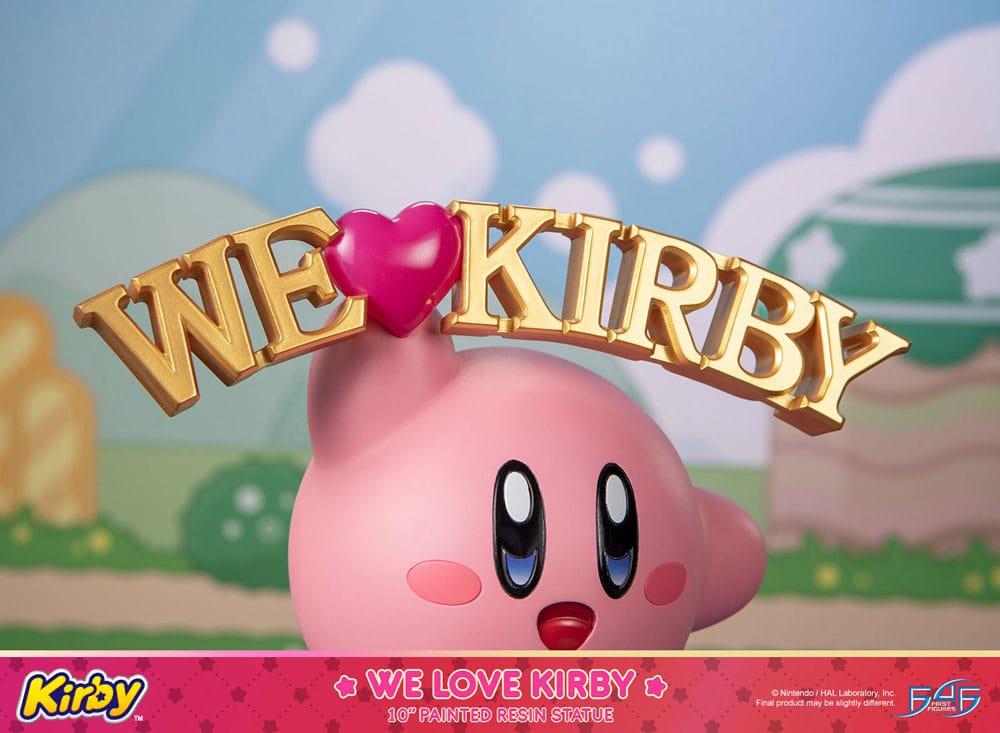 Kirby Statue We Love Kirby 24 cm
