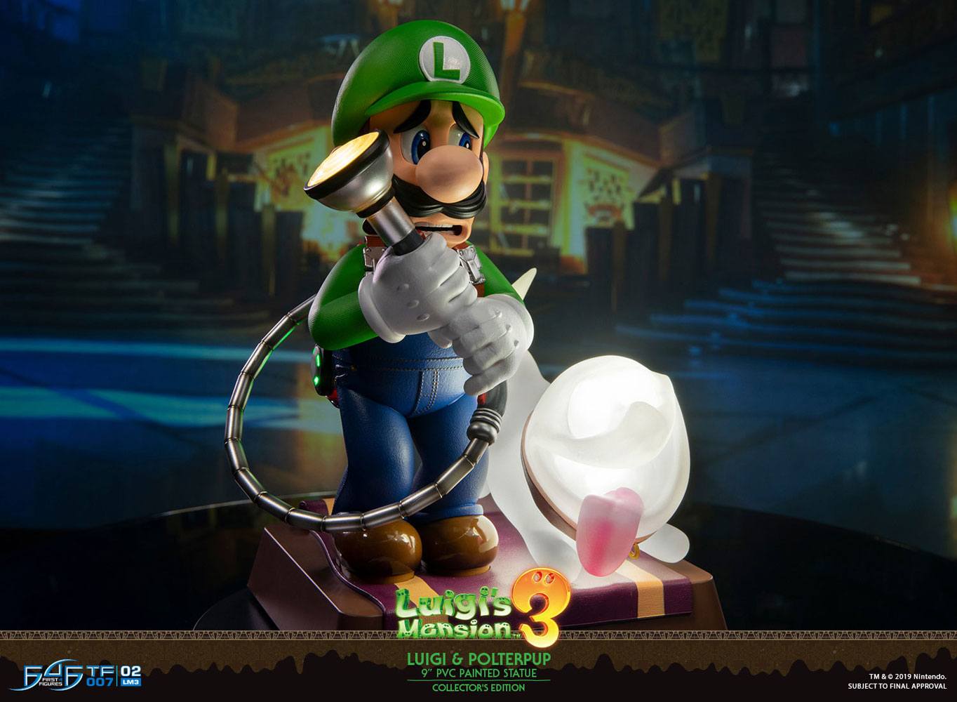 Luigi's Mansion 3 PVC Statue Luigi & Polterpup Collector's Edition 23 cm