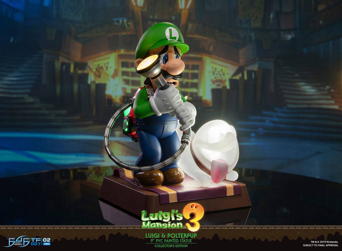 Luigi's Mansion 3 PVC Statue Luigi & Polterpup Collector's Edition 23 cm