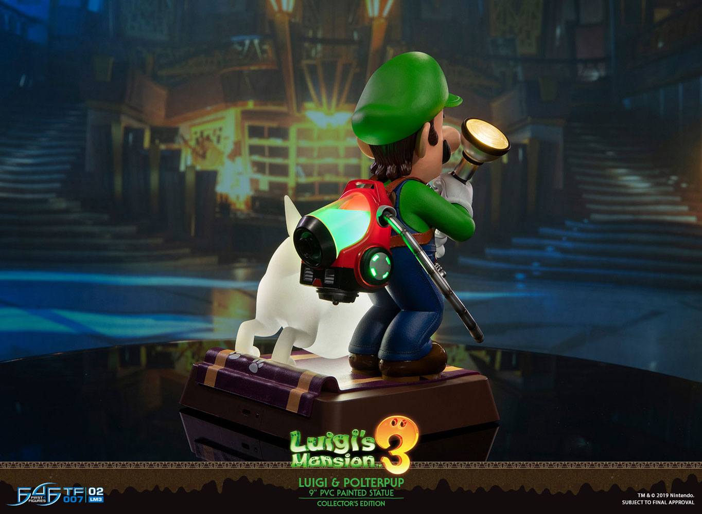 Luigi's Mansion 3 PVC Statue Luigi & Polterpup Collector's Edition 23 cm