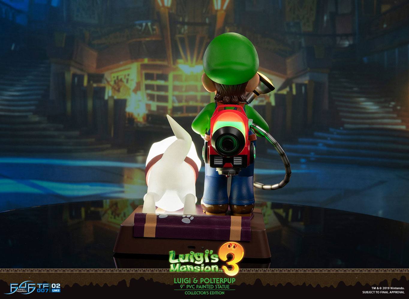 Luigi's Mansion 3 PVC Statue Luigi & Polterpup Collector's Edition 23 cm