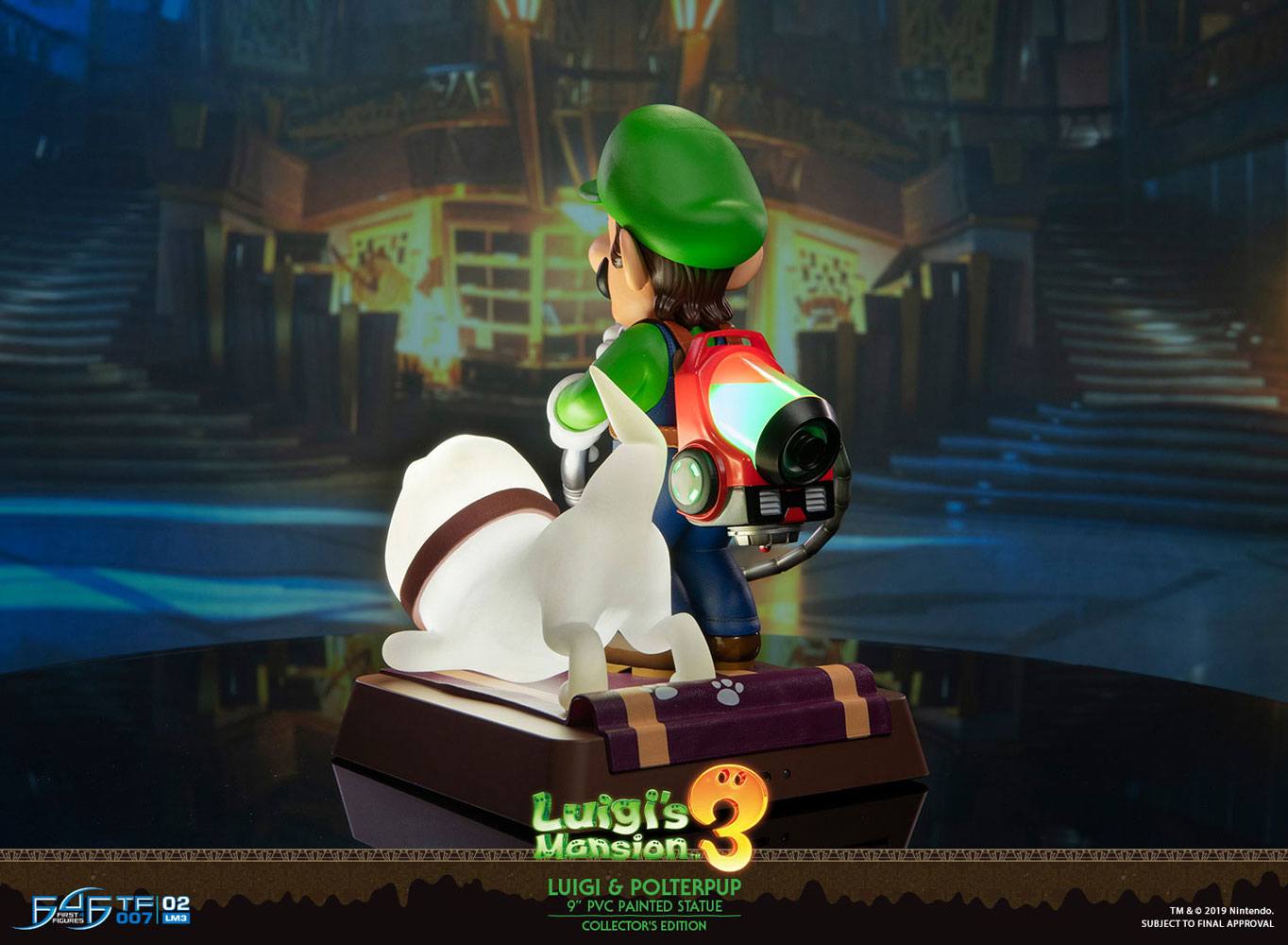 Luigi's Mansion 3 PVC Statue Luigi & Polterpup Collector's Edition 23 cm