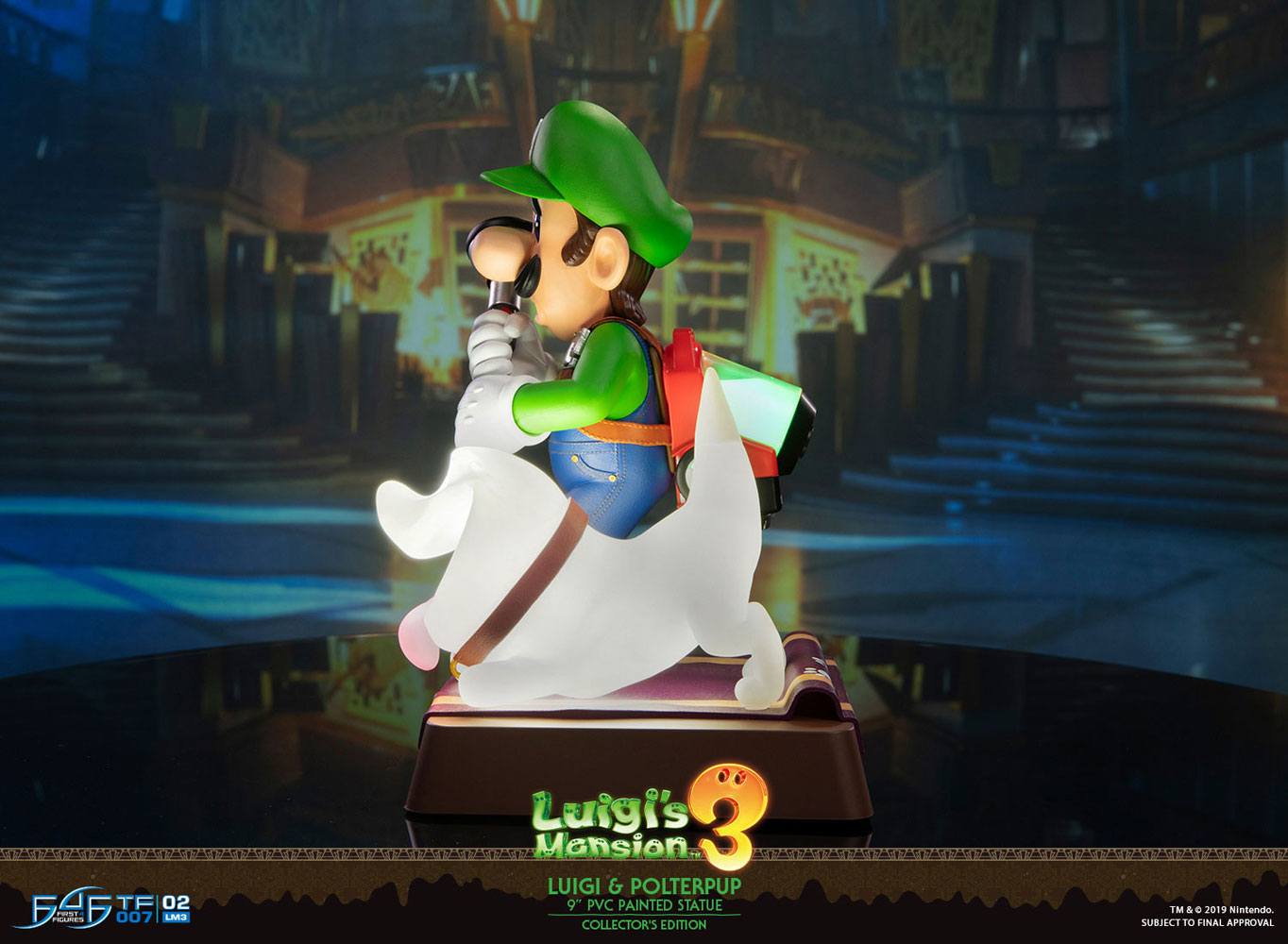 Luigi's Mansion 3 PVC Statue Luigi & Polterpup Collector's Edition 23 cm