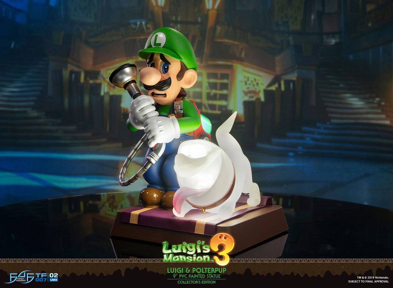 Luigi's Mansion 3 PVC Statue Luigi & Polterpup Collector's Edition 23 cm