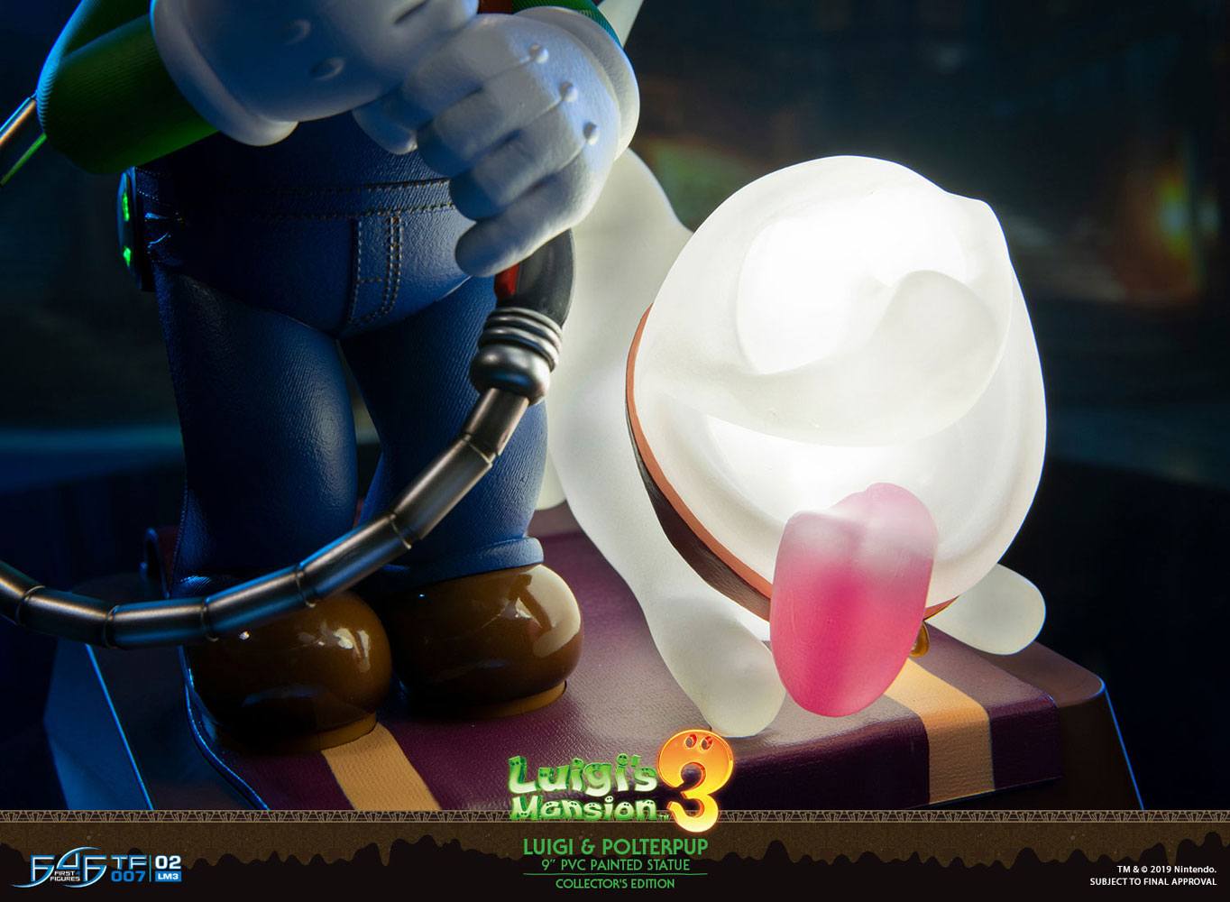 Luigi's Mansion 3 PVC Statue Luigi & Polterpup Collector's Edition 23 cm