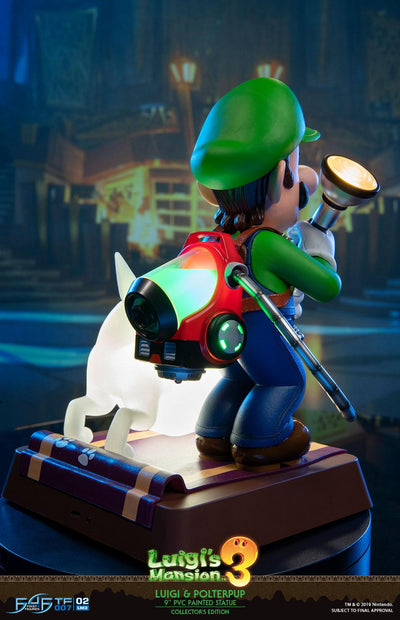 Luigi's Mansion 3 PVC Statue Luigi & Polterpup Collector's Edition 23 cm