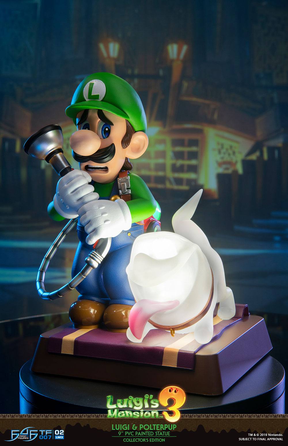 Luigi's Mansion 3 PVC Statue Luigi & Polterpup Collector's Edition 23 cm