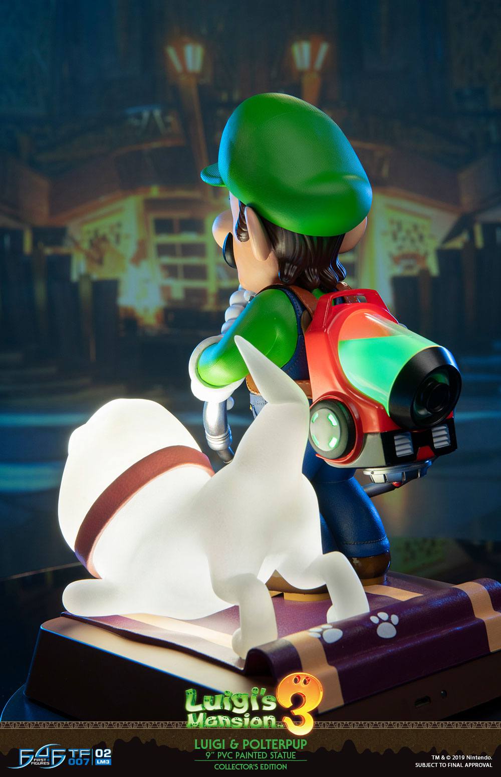 Luigi's Mansion 3 PVC Statue Luigi & Polterpup Collector's Edition 23 cm