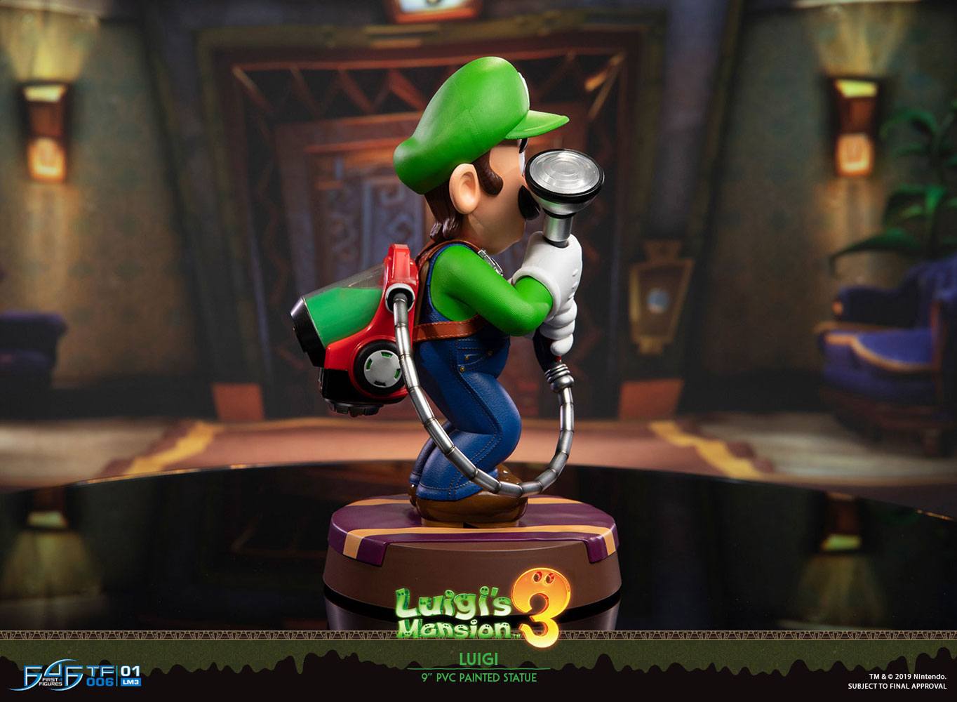 Luigi's Mansion 3 PVC Statue Luigi 23 cm