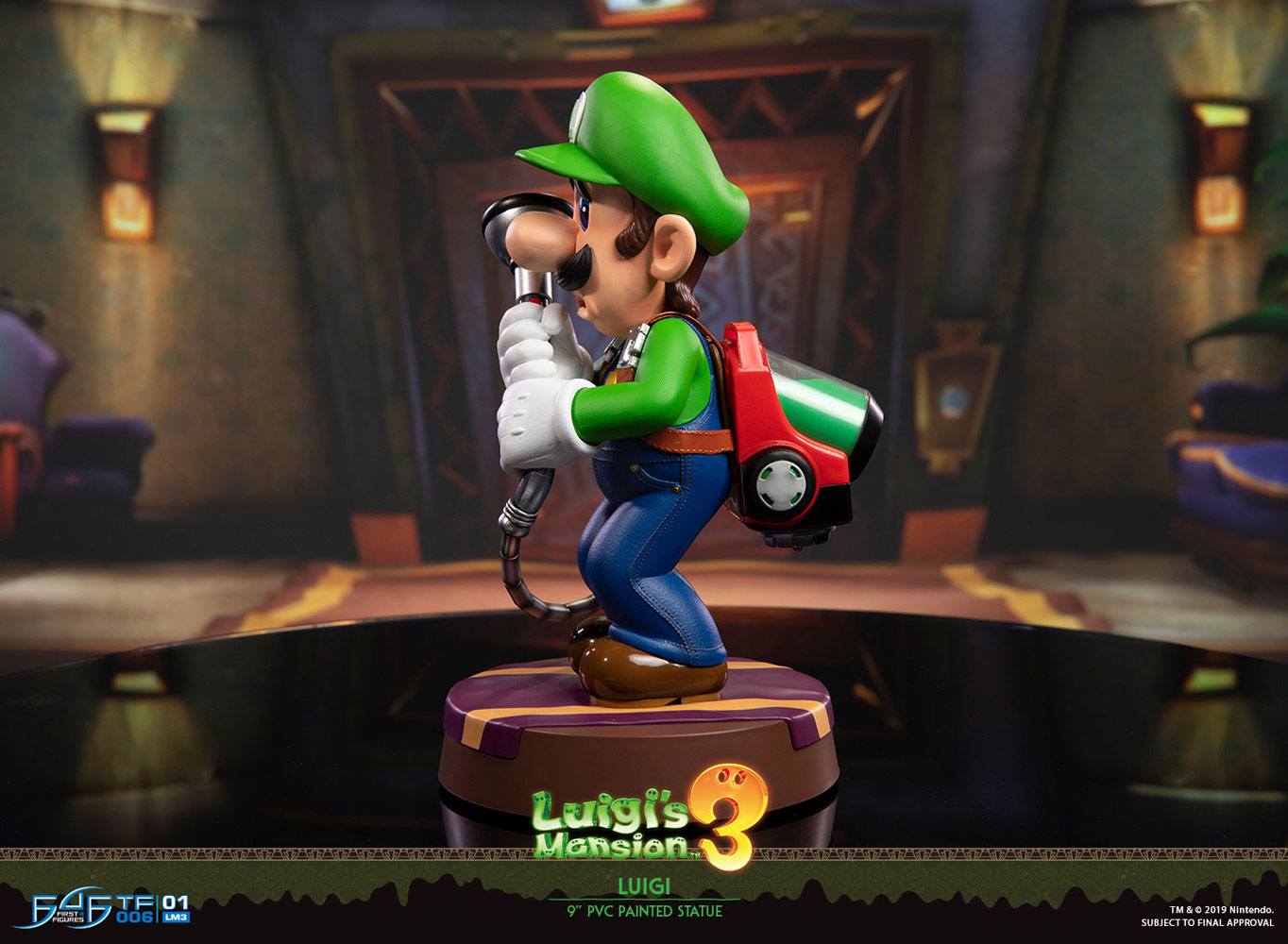 Luigi's Mansion 3 PVC Statue Luigi 23 cm