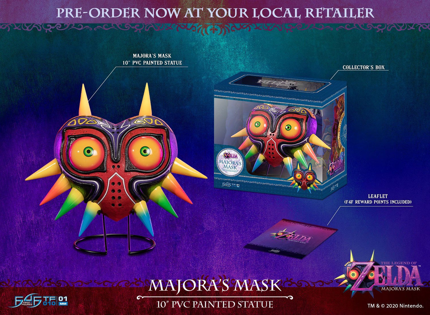 The Legend of Zelda PVC Statue Majora's Mask Standard Edition 25 cm