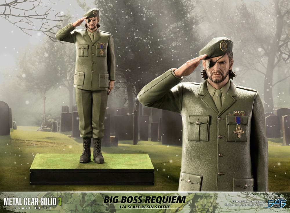 Metal Gear Solid 3: Snake Eater Statue 1/4 Big Boss Requiem 55 cm