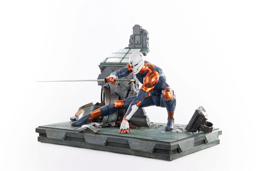 Metal Gear Solid Statue Cyborg Ninja (Grey Fox) 41 cm