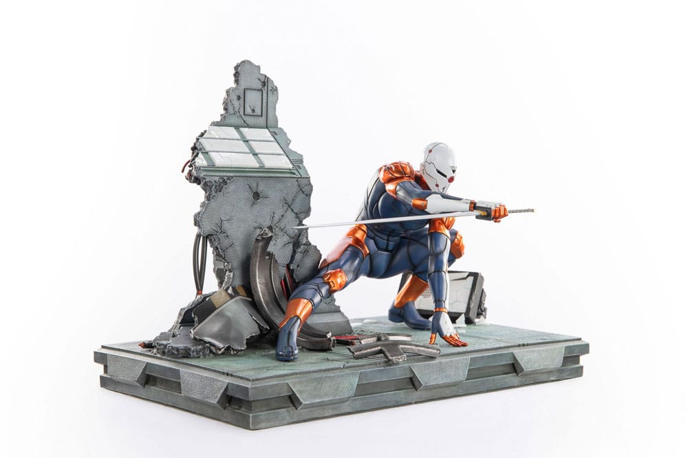 Metal Gear Solid Statue Cyborg Ninja (Grey Fox) 41 cm