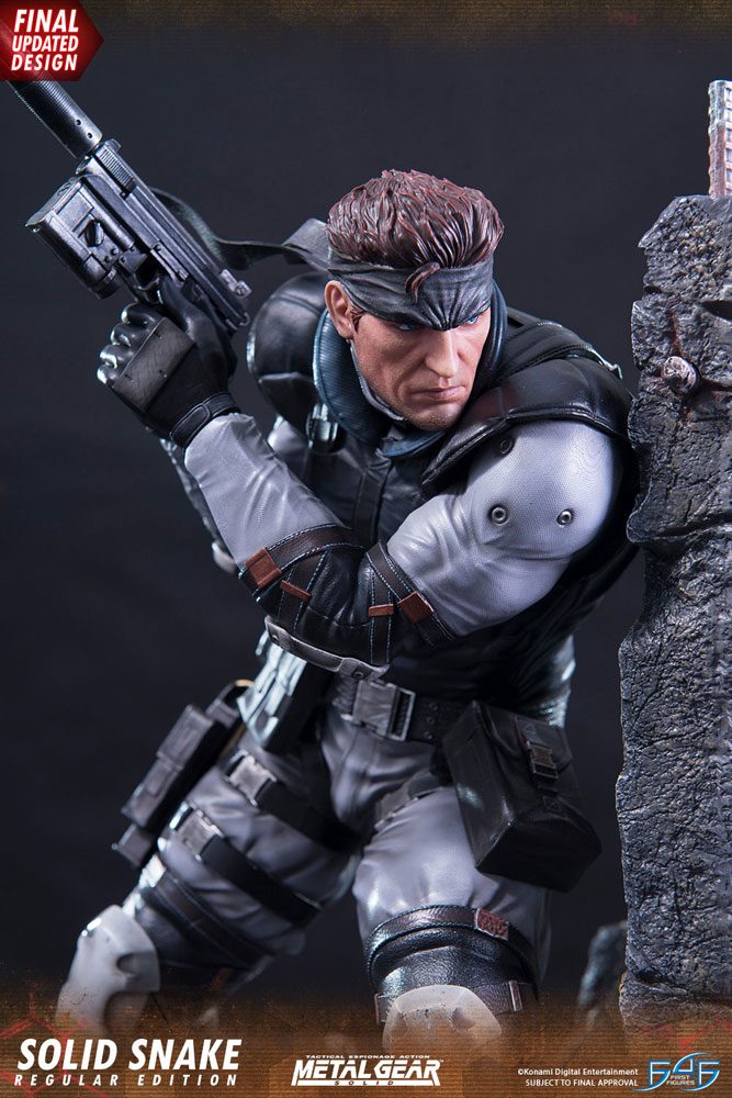 Metal Gear Solid Statue Solid Snake 44 cm