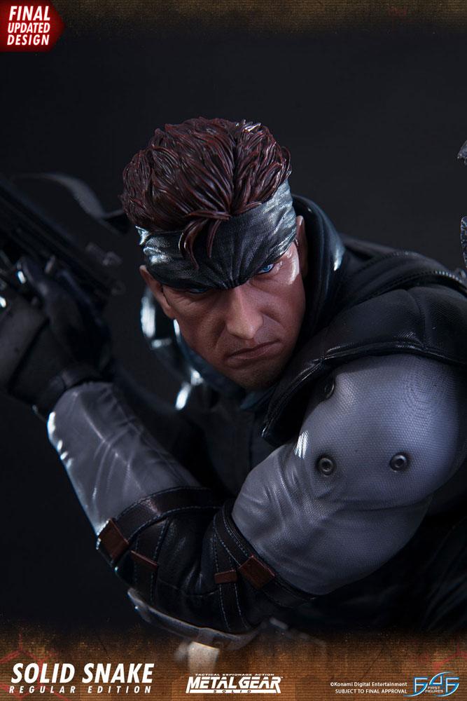 Metal Gear Solid Statue Solid Snake 44 cm