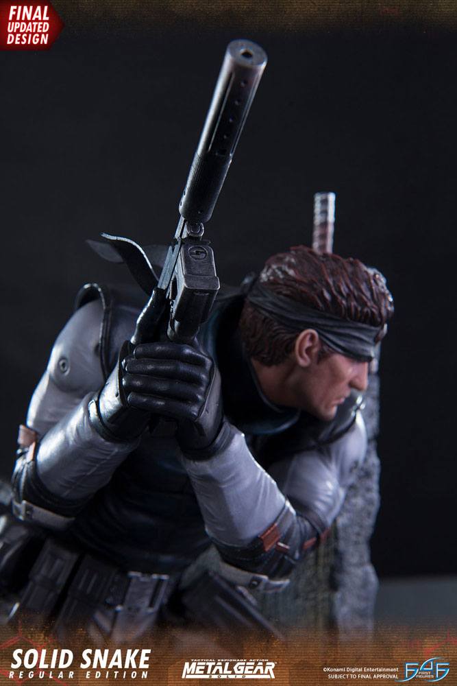 Metal Gear Solid Statue Solid Snake 44 cm