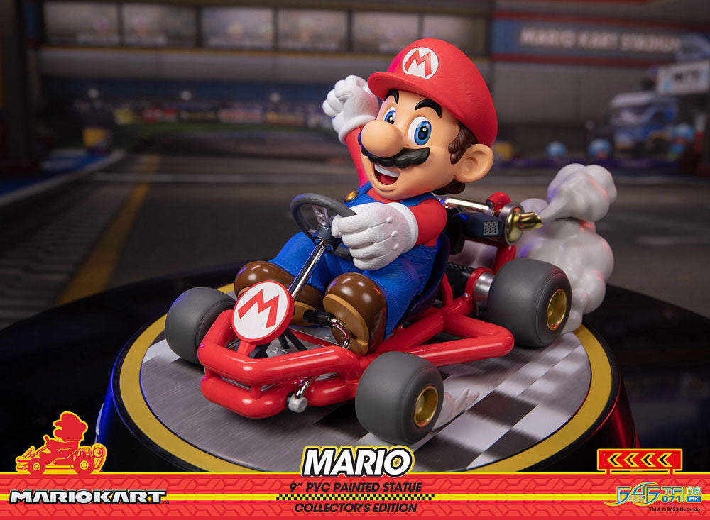 Mario Kart PVC Statue Mario Collector's Edition 22 cm - Damaged packaging