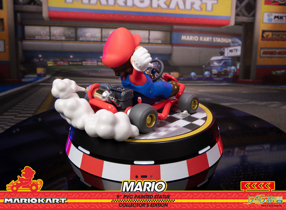 Mario Kart PVC Statue Mario Collector's Edition 22 cm - Damaged packaging