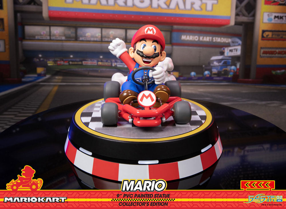 Mario Kart PVC Statue Mario Collector's Edition 22 cm - Damaged packaging