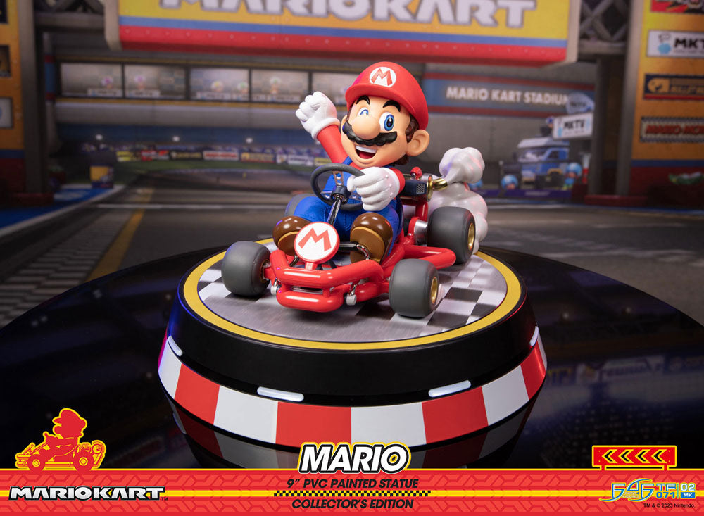 Mario Kart PVC Statue Mario Collector's Edition 22 cm - Damaged packaging