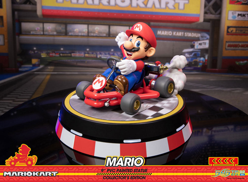 Mario Kart PVC Statue Mario Collector's Edition 22 cm - Damaged packaging