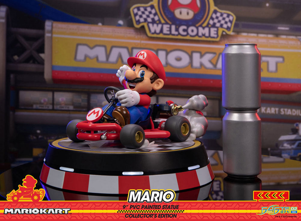 Mario Kart PVC Statue Mario Collector's Edition 22 cm - Damaged packaging