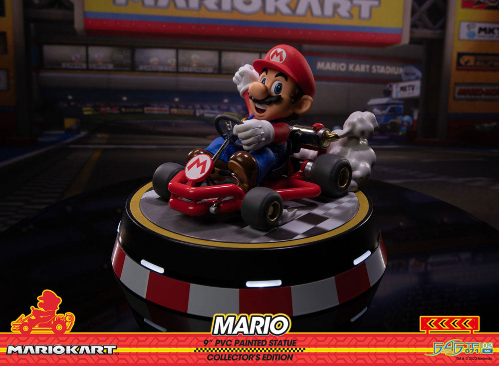 Mario Kart PVC Statue Mario Collector's Edition 22 cm - Damaged packaging