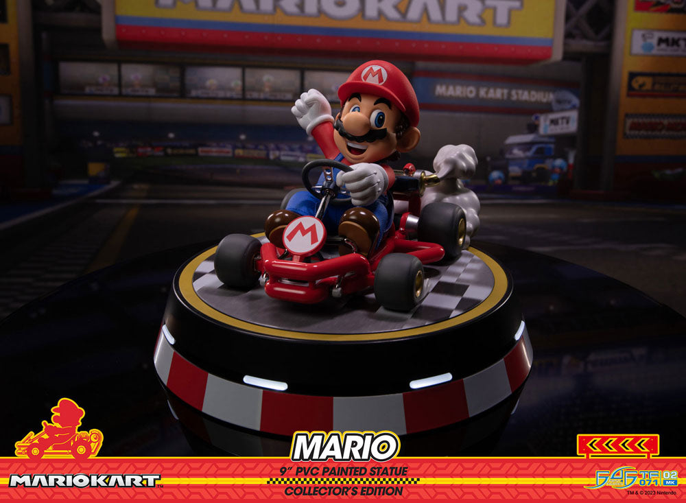 Mario Kart PVC Statue Mario Collector's Edition 22 cm - Damaged packaging