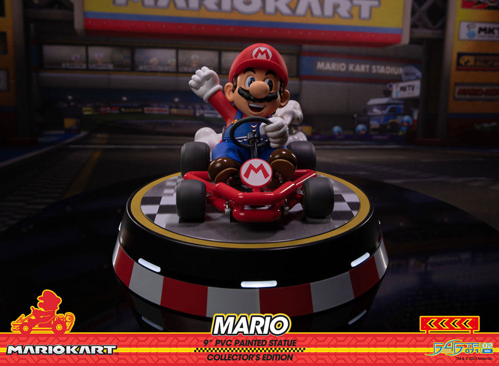 Mario Kart PVC Statue Mario Collector's Edition 22 cm - Damaged packaging