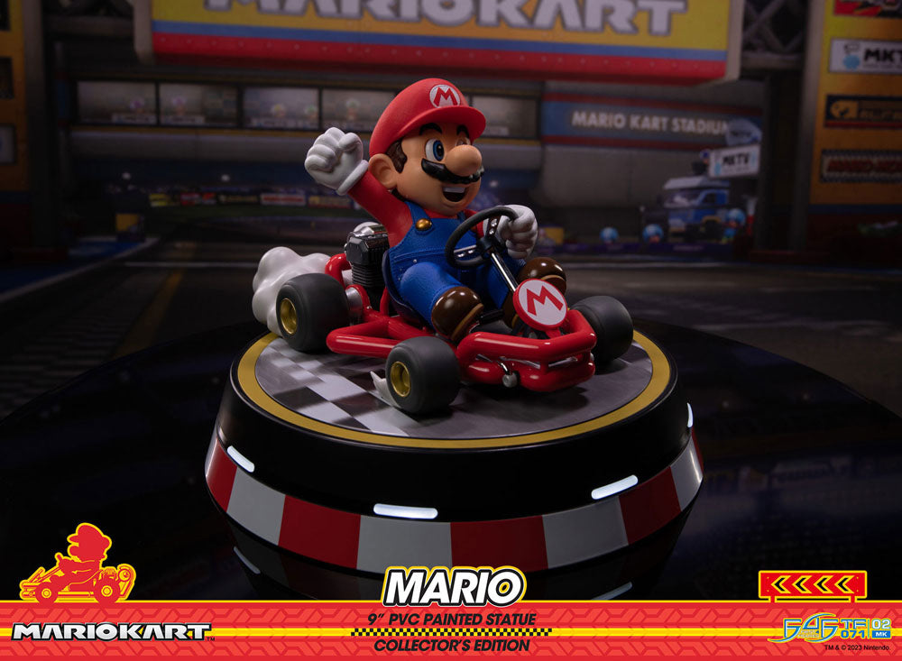 Mario Kart PVC Statue Mario Collector's Edition 22 cm - Damaged packaging