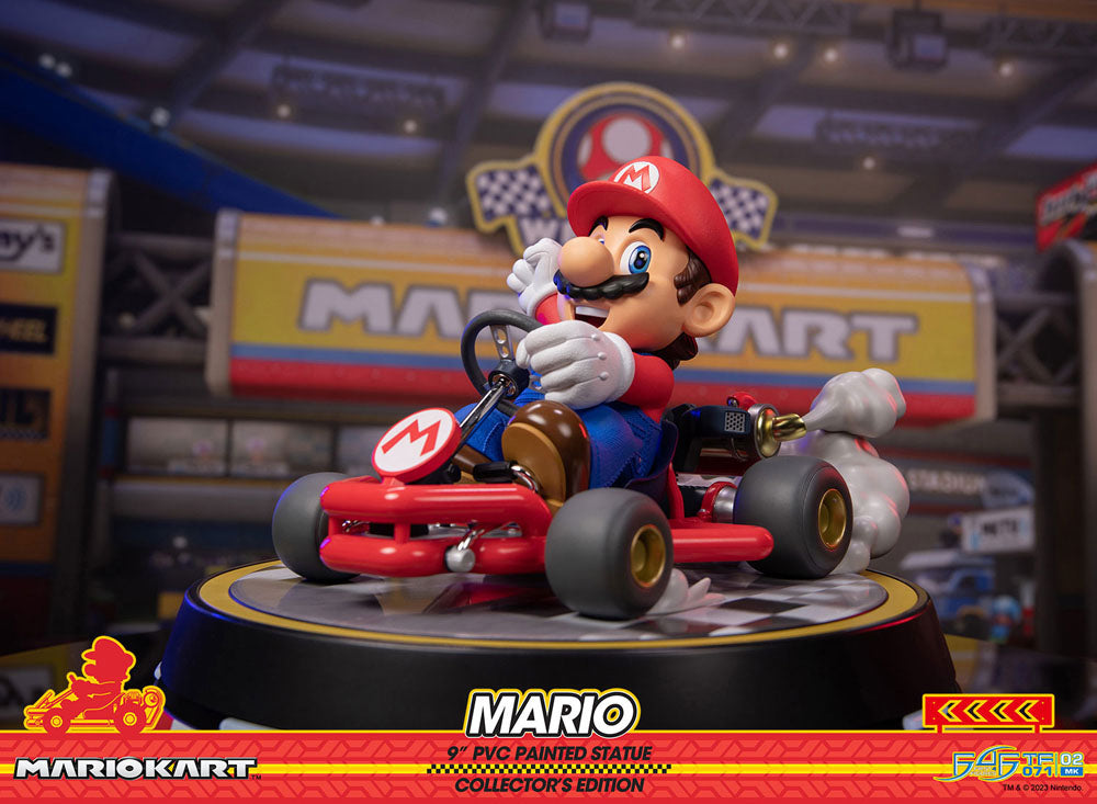 Mario Kart PVC Statue Mario Collector's Edition 22 cm - Damaged packaging