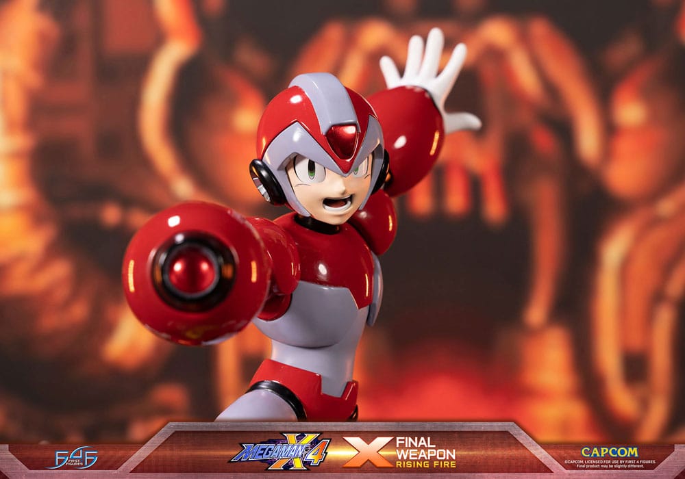 Mega Man X4 Statue X Finale Weapon Rising Fire 45 cm