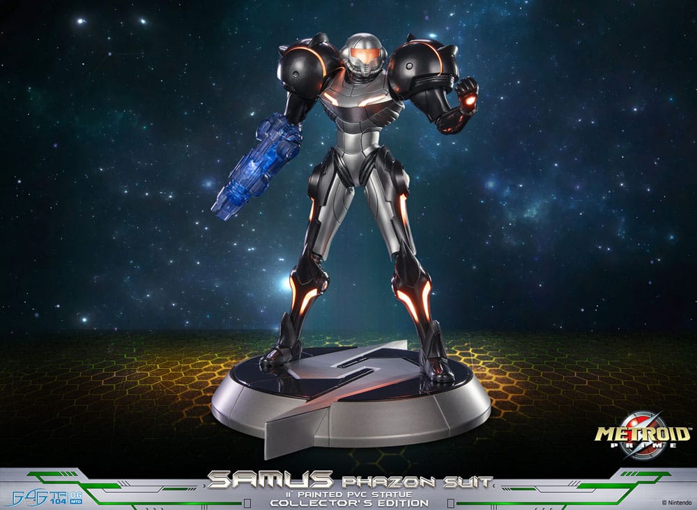 Metroid Prime PVC Statue Samus Phazon Suit Collector´s Edition 28 cm - Damaged packaging