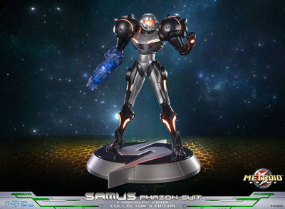 Metroid Prime PVC Statue Samus Phazon Suit Collector´s Edition 28 cm - Damaged packaging