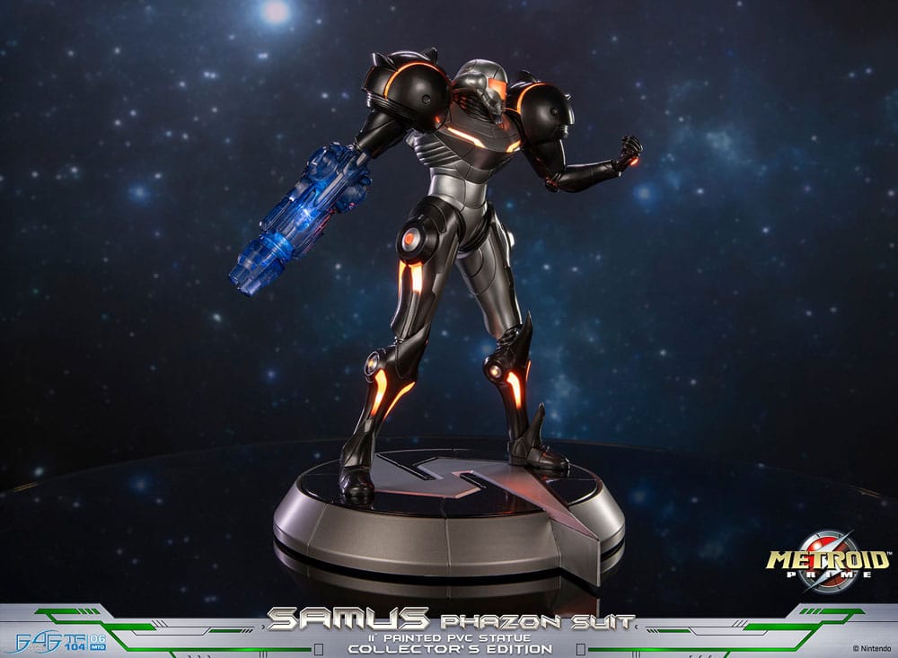 Metroid Prime PVC Statue Samus Phazon Suit Collector´s Edition 28 cm - Damaged packaging