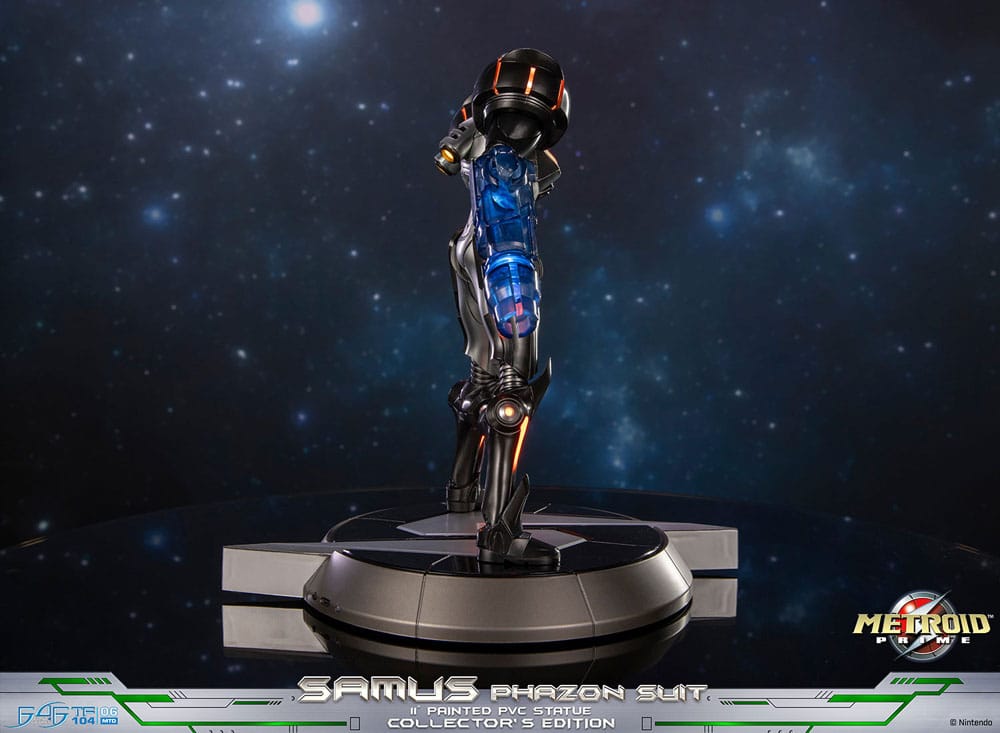 Metroid Prime PVC Statue Samus Phazon Suit Collector´s Edition 28 cm - Damaged packaging