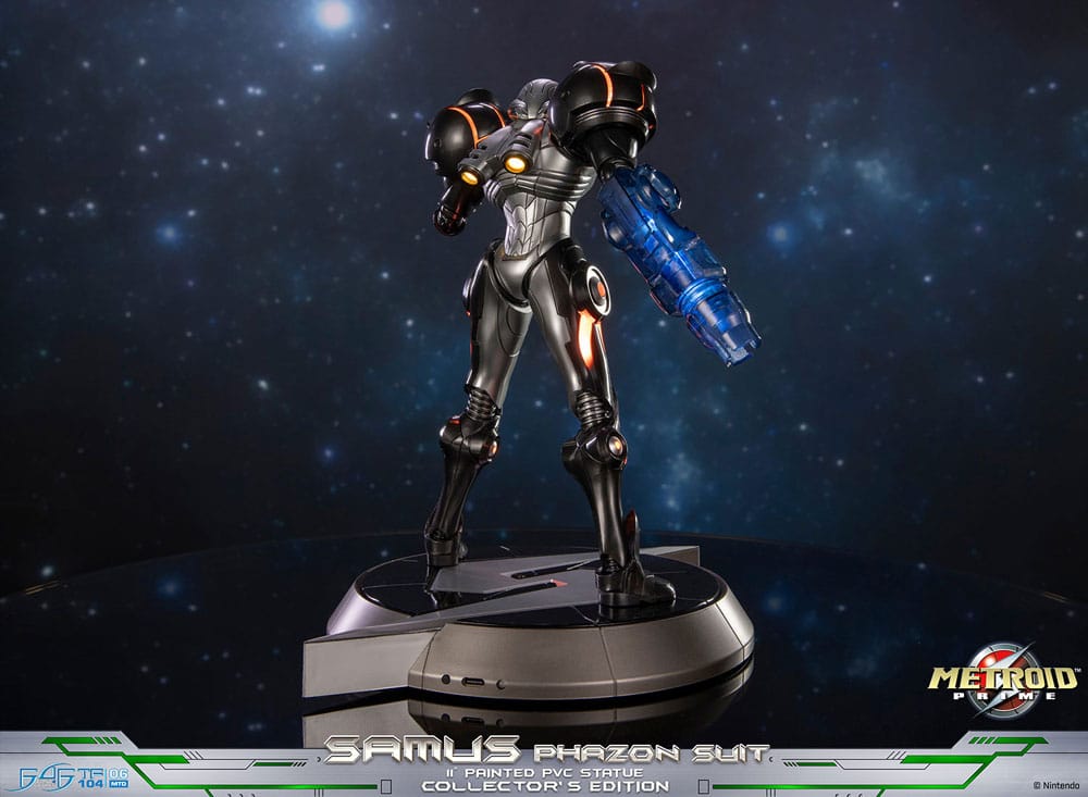 Metroid Prime PVC Statue Samus Phazon Suit Collector´s Edition 28 cm - Damaged packaging