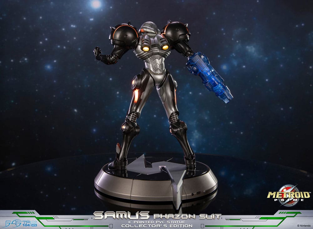 Metroid Prime PVC Statue Samus Phazon Suit Collector´s Edition 28 cm - Damaged packaging