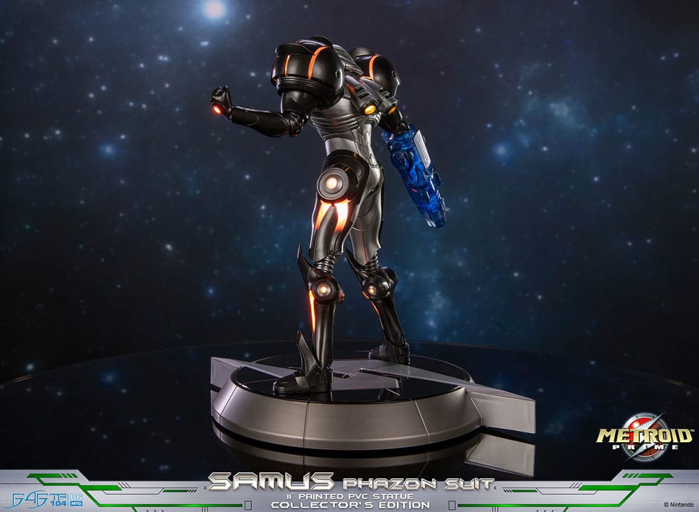 Metroid Prime PVC Statue Samus Phazon Suit Collector´s Edition 28 cm - Damaged packaging