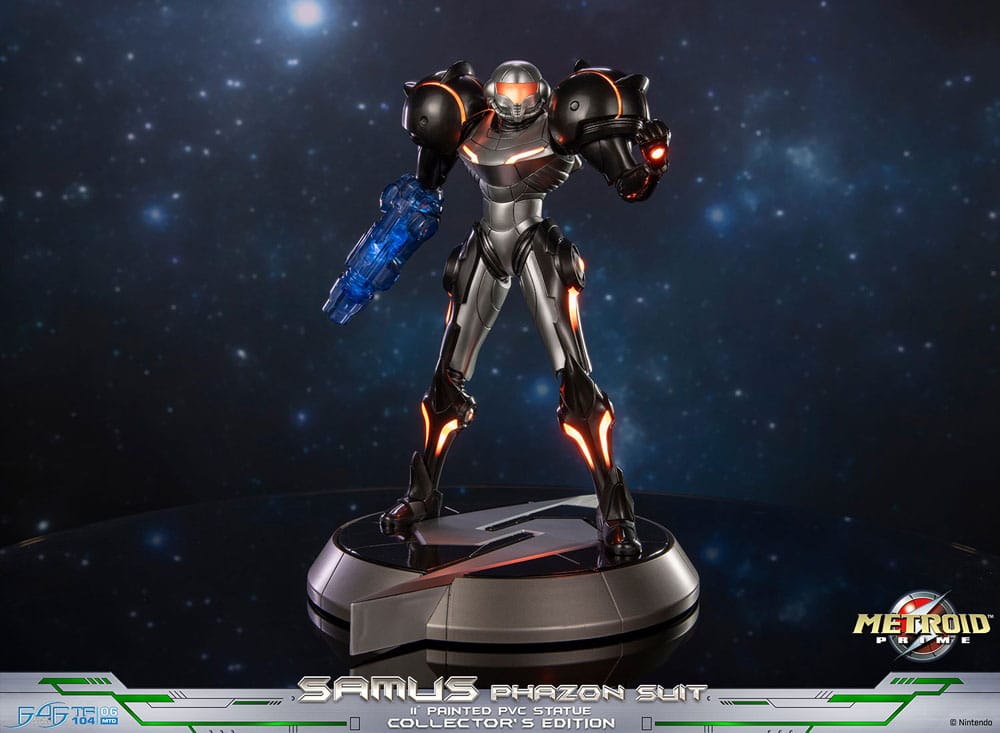 Metroid Prime PVC Statue Samus Phazon Suit Collector´s Edition 28 cm - Damaged packaging