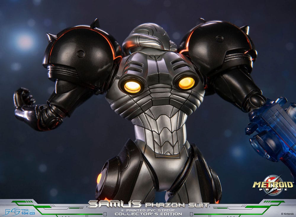 Metroid Prime PVC Statue Samus Phazon Suit Collector´s Edition 28 cm - Damaged packaging