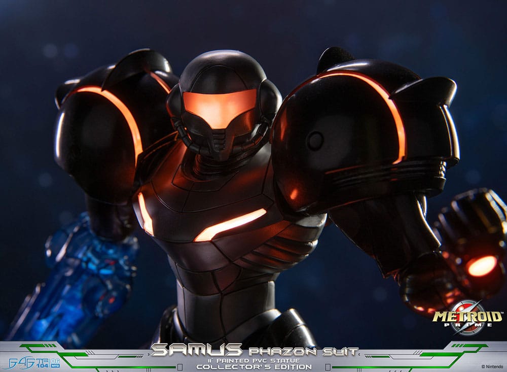 Metroid Prime PVC Statue Samus Phazon Suit Collector´s Edition 28 cm - Damaged packaging