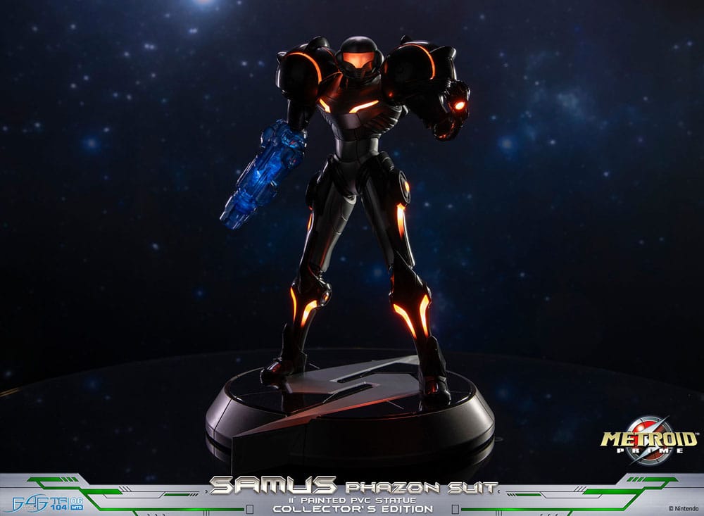 Metroid Prime PVC Statue Samus Phazon Suit Collector´s Edition 28 cm - Damaged packaging